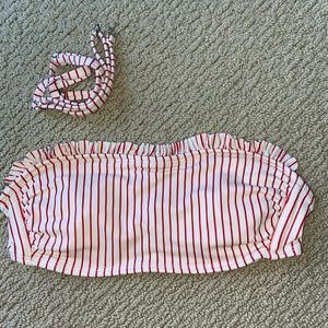 strapless/strap bikini top !